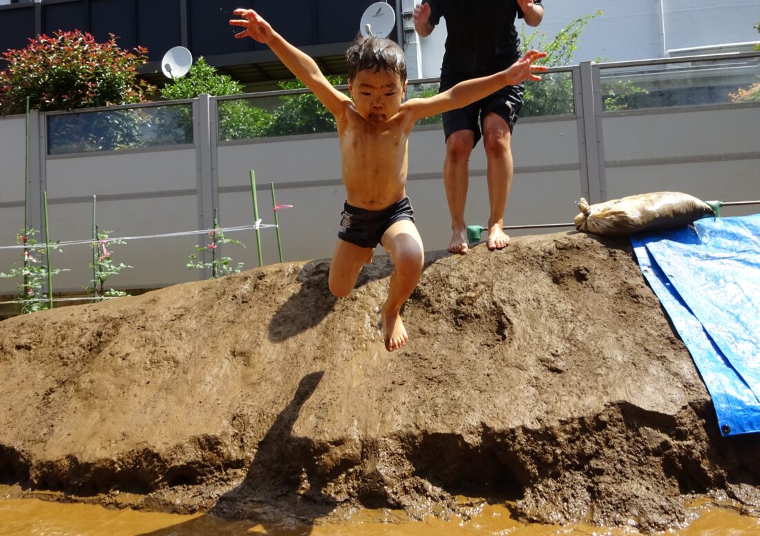 6月のどろんこ遊び①