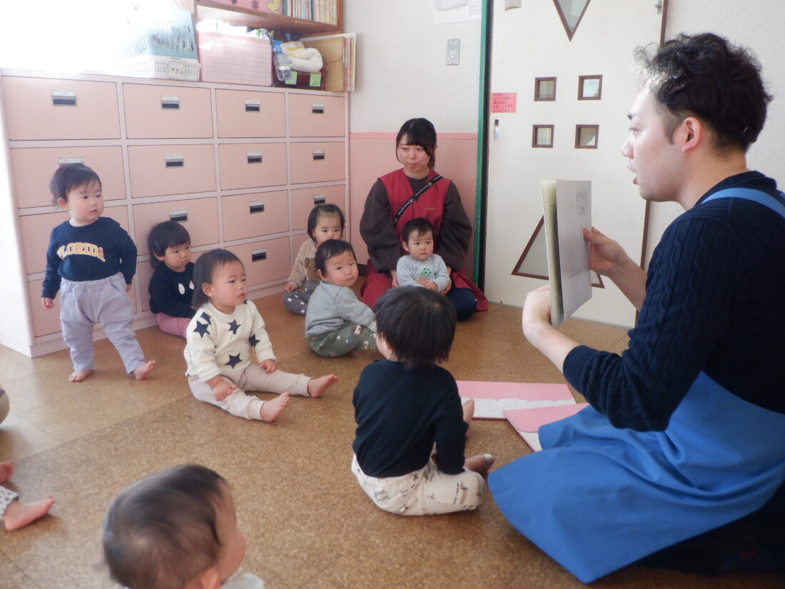 保育参加ーつぼみ組